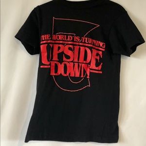 Stranger Things T-Shirt XS 100% Cotton Black